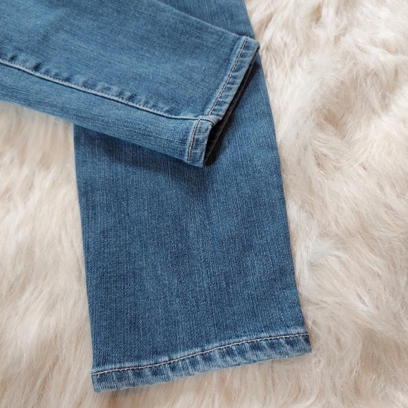 PAIGE Verdugo Abby Destructed Mid Rise Ankle Skinny Jeans Size 27 - Picture 12 of 13